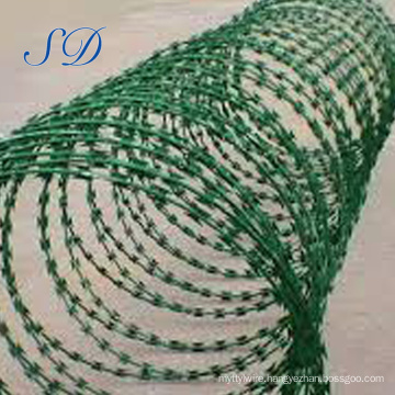 Best Price Flat Concertina Razor Barbe Wire Mesh Fence